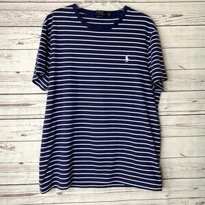 Polo Ralph Lauren Striped Crewneck T-Shirt, Large